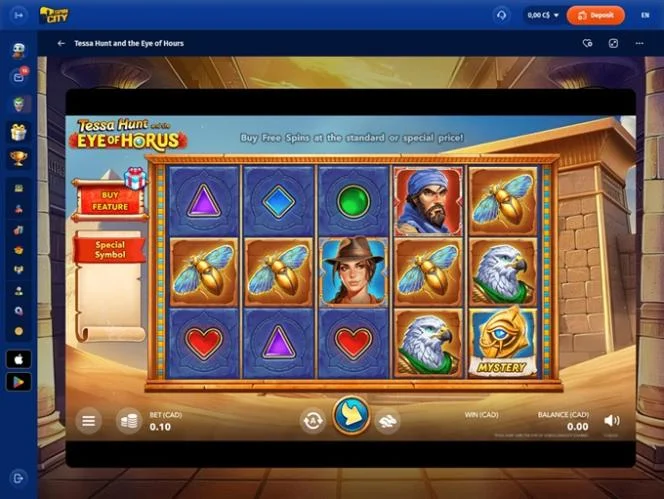 SpinCity Casino Zrzut ekranu 1